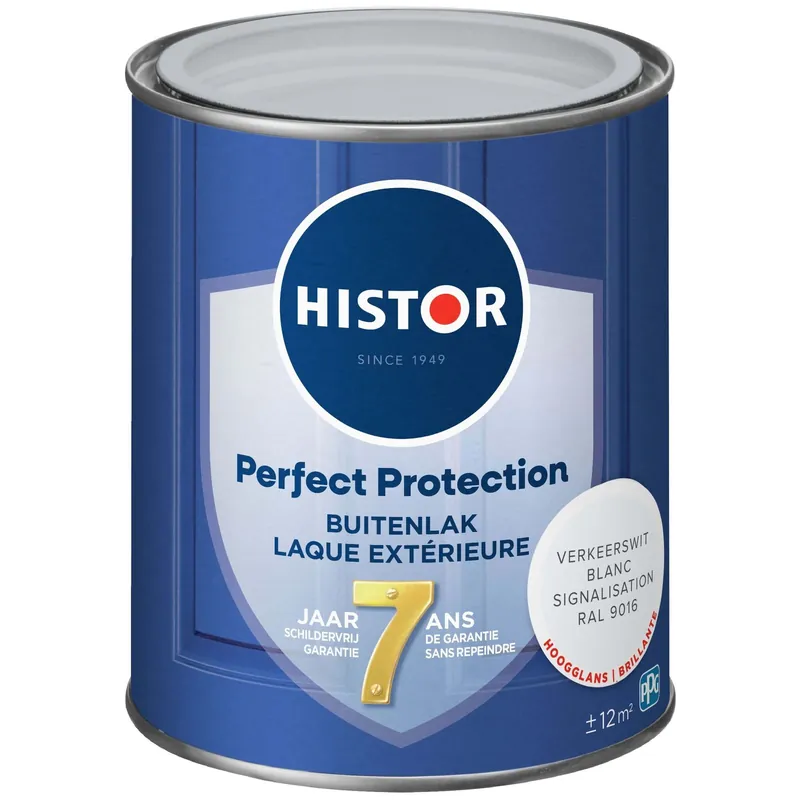 Histor Perfect Protection Buitenlak Hoogglans - RAL 9016 Finale Uitverkoop