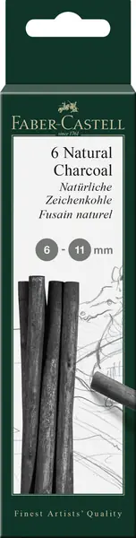 Faber Castell Houtskool Pitt Monochrome - 6-11 mm op blister Shop Nu