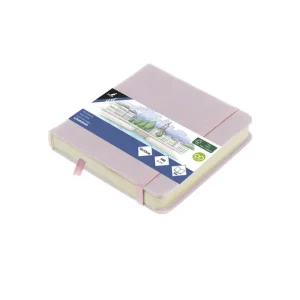Kangaro Schetsboek - Violet - Hardcover - 80 vellen - 140g - Roomwit Papier met Elastiek en Lint Shop Nu