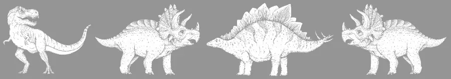 Alleen Vandaag Noordwand Kids Walls Behangrand met dinosaurussen - 45804