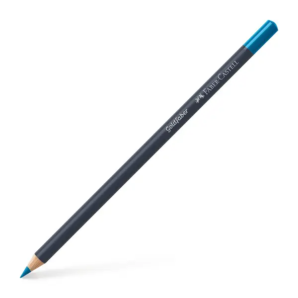 Betaalbaar Faber Castell Kleurpotlood Goldfaber - 153 kobalt turquoise