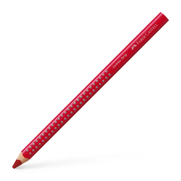 Aanbieding Faber Castell Kleurpotlood Jumbo Grip - 26 permanent karmijn