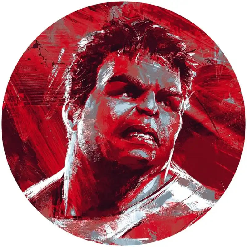 Premium Noordwand Komar Dots Behangcirkel Marvel - Avengers - Painting Hulk - DD1-047