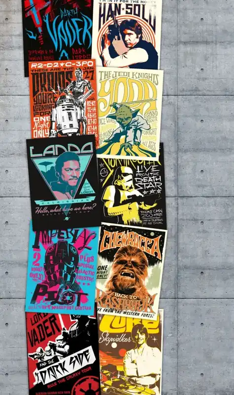 Bestel Nu Komar Into Adventure Fotobehang Star Wars - Rock on Wall - vd-021