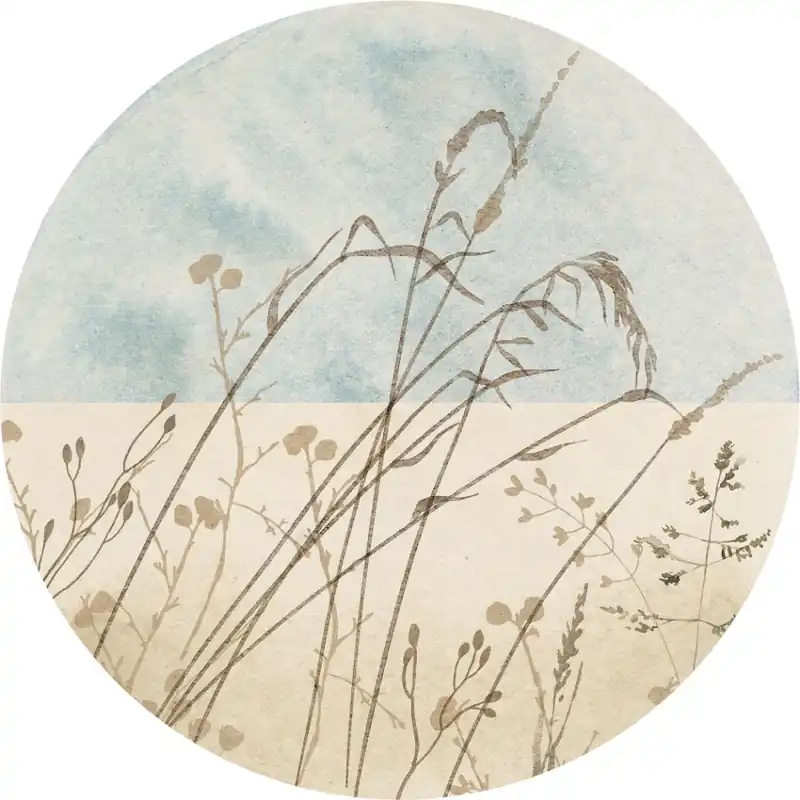 Lage Prijs Komar Le Jardin; Komar Dots Behangcirkel Gazon - D1-098
