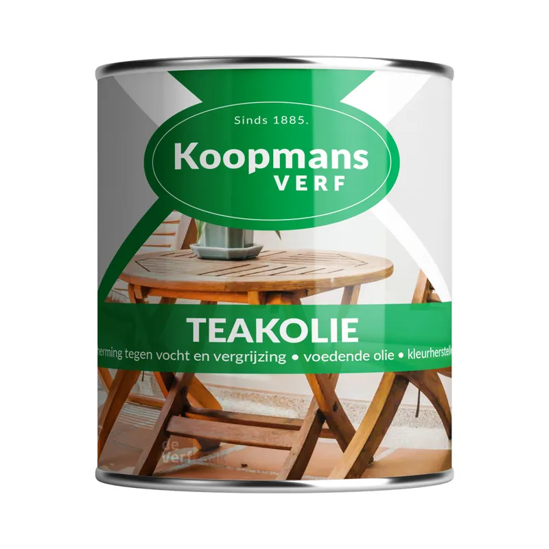 Op = Op Koopmans Teak olie 750 ml