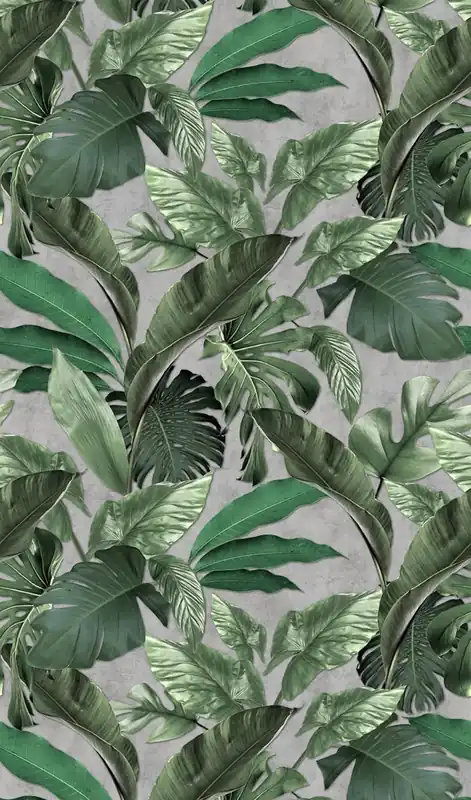 Marburg Loft Fotobehang met grote bladeren en monstera print - 34197 Superprijs