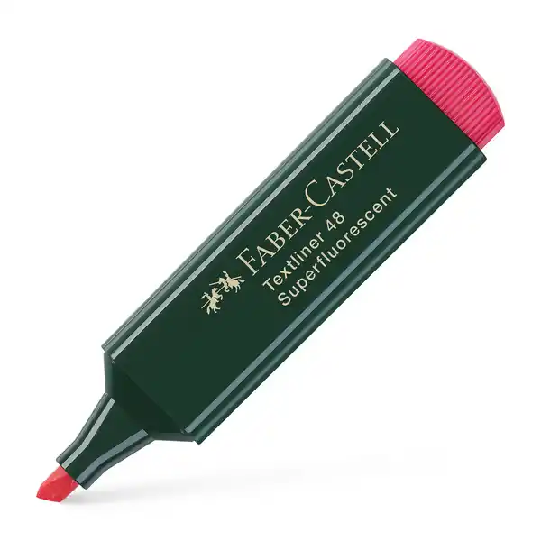 Uitverkoop Faber Castell Markeerstift - neon 48 rood