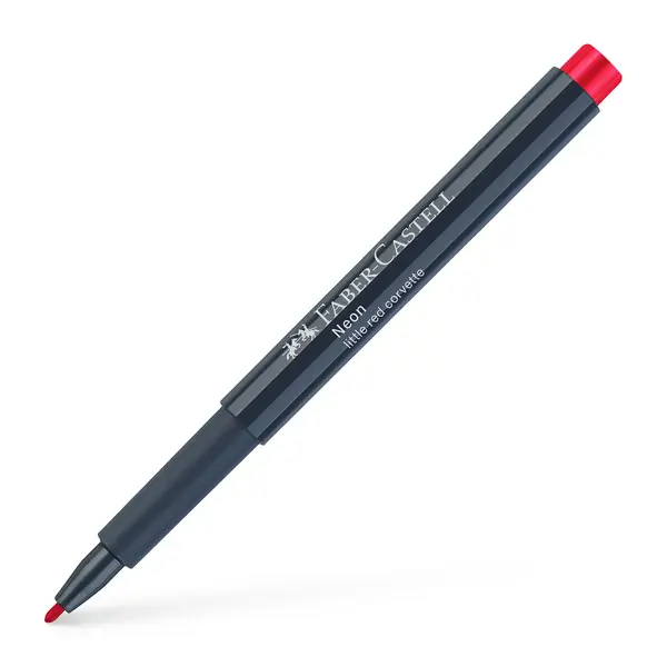 Beperkte Voorraad Faber Castell Marker Neon - Little red Corvette