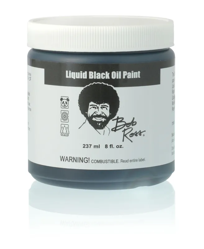 Tijdelijk Beschikbaar Bob Ross Medium Liquid Black - 237ml