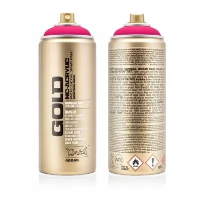 Bestel Nu Montana Gold 400ML F4000 Gleaming Pink