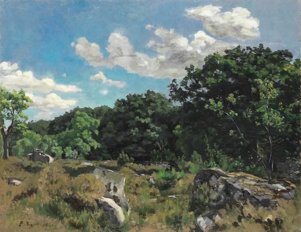 Dutch Painted Memories 2 - 8071 - Landscape at Chailly Flitsaanbieding