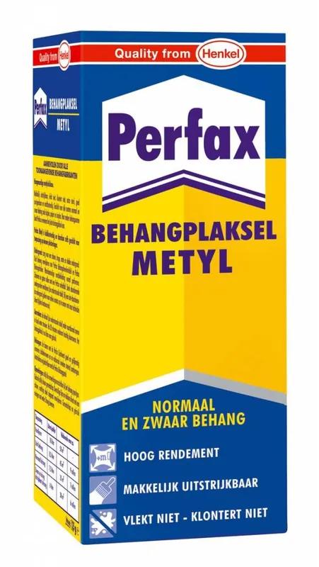 Perfax Behangplaksel Metyl 125 gr Koop Vandaag
