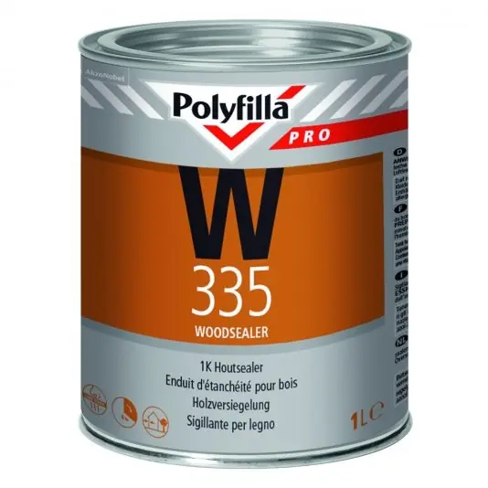 Veilige Betaling Polyfilla Pro W335 1K Houtsealer - 1 liter