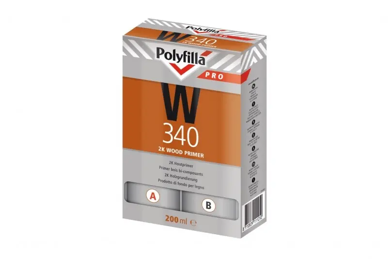 Merkproduct Polyfilla Pro W340 2K Houtprimer - 200 ml