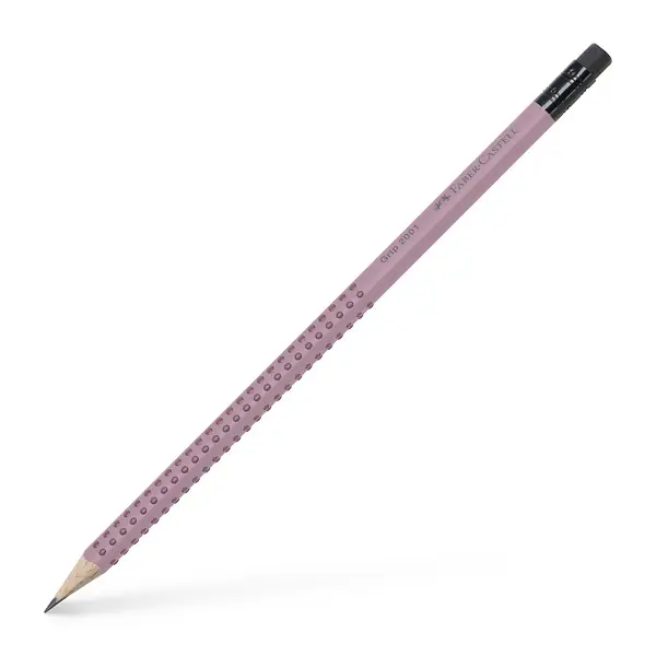 Populair Faber Castell Potlood grip 2001 - grafiet B met gum