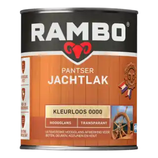 Lage Prijs Rambo Pantser Jachtlak Transparant Hoogglans