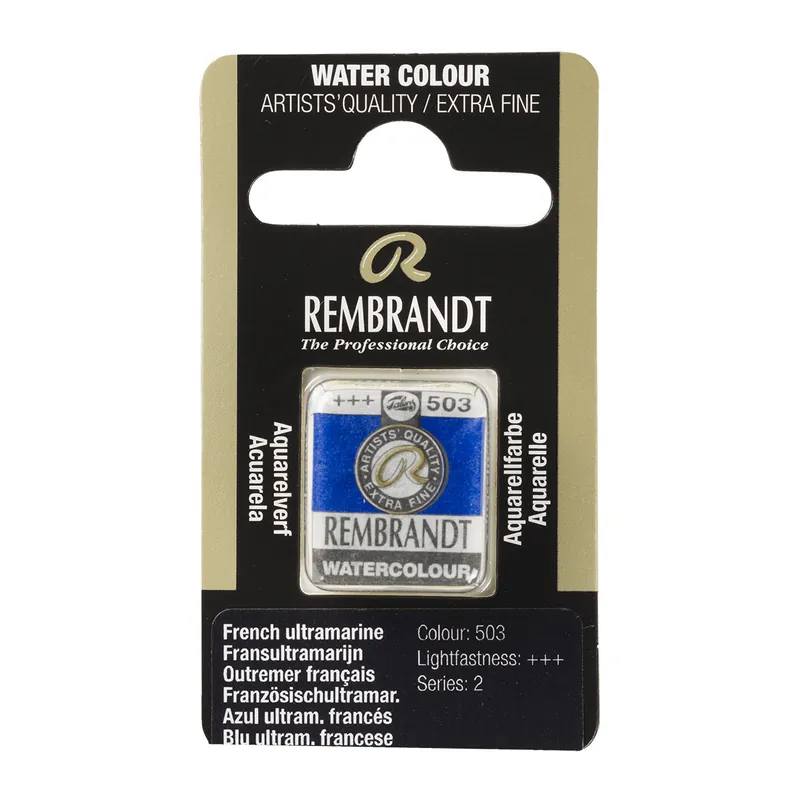 Aanbieding Rembrandt Aquarelverf Napje - Fransultramarijn #503