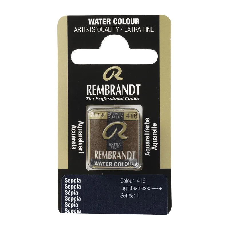 Goedkoop Rembrandt Aquarelverf Napje - Sepia #416