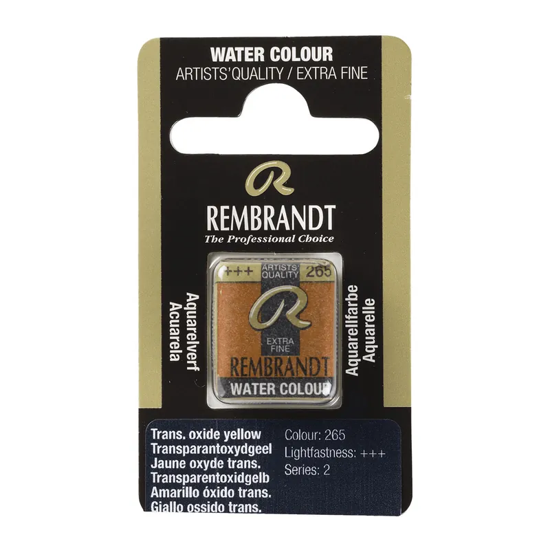 Flitsaanbieding Rembrandt Aquarelverf Napje - Transparantoxydgeel #265