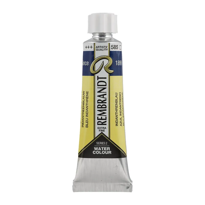 Finale Uitverkoop Rembrandt Aquarelverf Tube 10 ml - Indantreenblauw #585