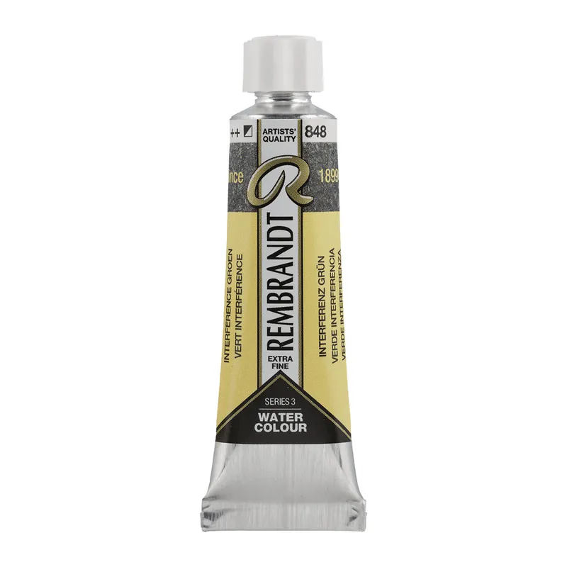 Bestel Nu Rembrandt Aquarelverf Tube 10 ml - Interference Groen #848