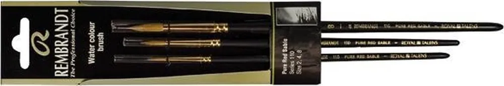 Actieprijs Rembrandt Aquarelverfpenselenset Serie 110