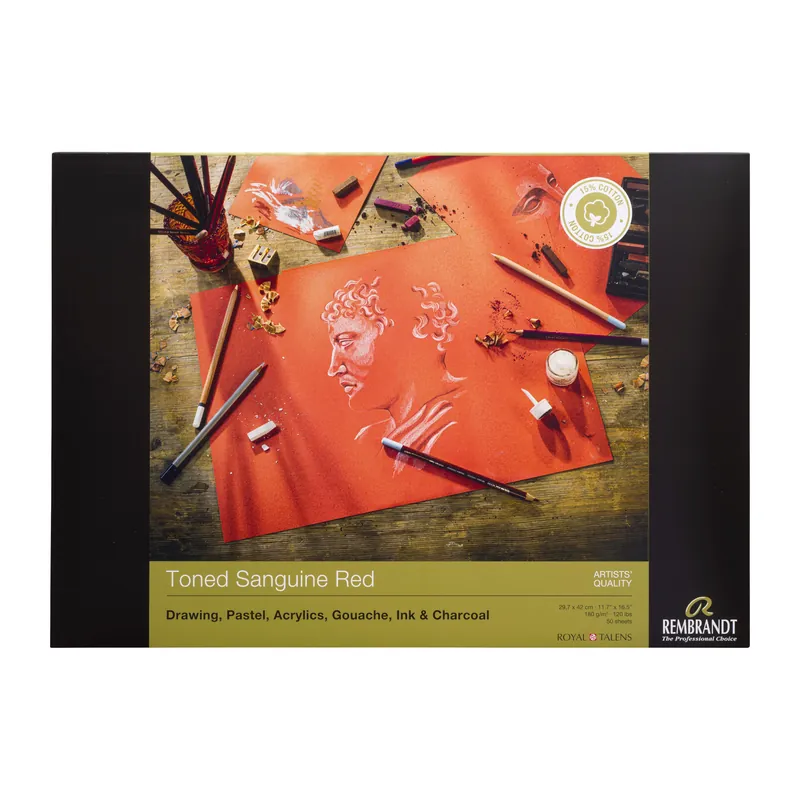 Express Levering Rembrandt Toned Sanguine - A3 - 180 gram - 50 vellen