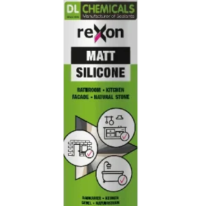 Rexon Matt Silicone Mat - Betongrijs Superprijs