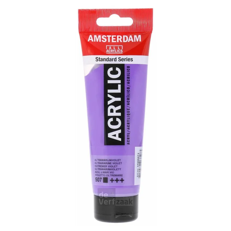 Uitverkoop Royal Talens Amsterdam Acrylverf 120 ml - Ultramarijn Violet 507