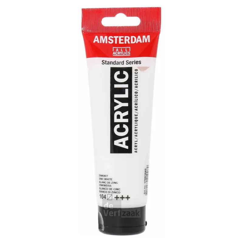 Speciale Aanbieding Royal Talens Amsterdam Acrylverf 120 ml - Zinkwit 104