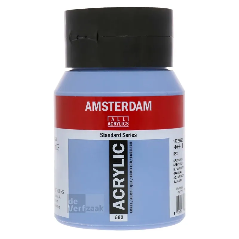 Royal Talens Amsterdam Acrylverf 500 ml - Grijsblauw 562 Finale Uitverkoop