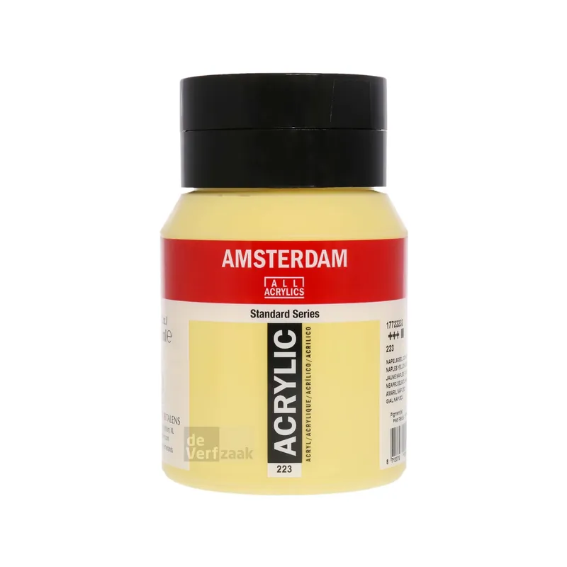 Flitsaanbieding Royal Talens Amsterdam Acrylverf 500 ml - Napelsgeel Donker 223
