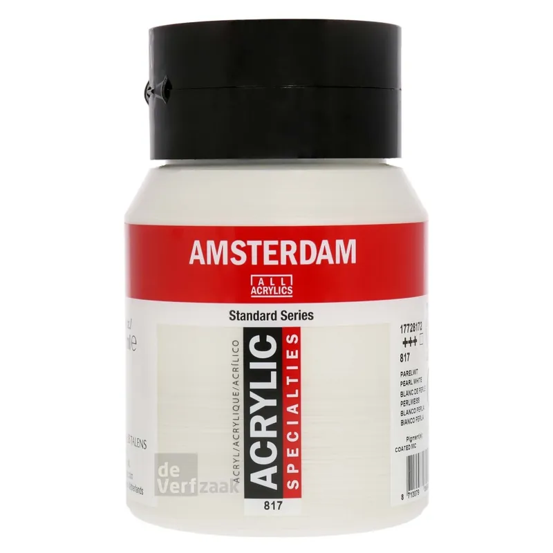 Royal Talens Amsterdam Acrylverf 500 ml - Parelwit 817 Laatste Kans