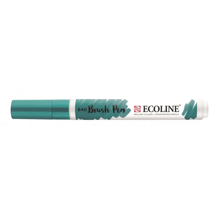 Royal Talens Ecoline Brushpen Blauwgroen Premium