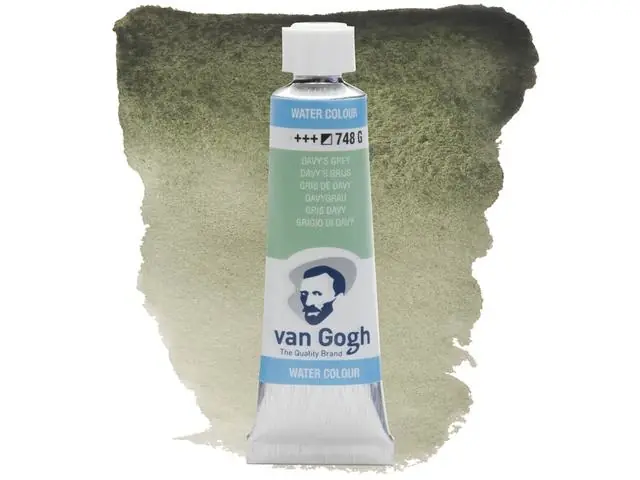 Van Gogh Van Gogh Aquarelverf Tube 10 ml Davy's Grijs Nieuw