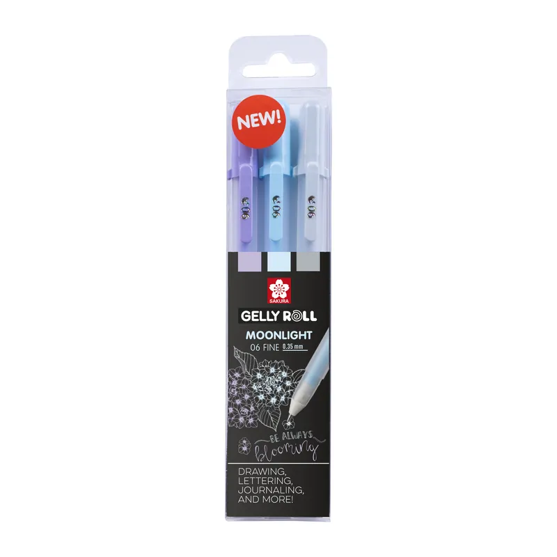 Sakura Gelpen Gelly Roll Moonlight - 06 Calm - 3 stuks Hoge Kwaliteit