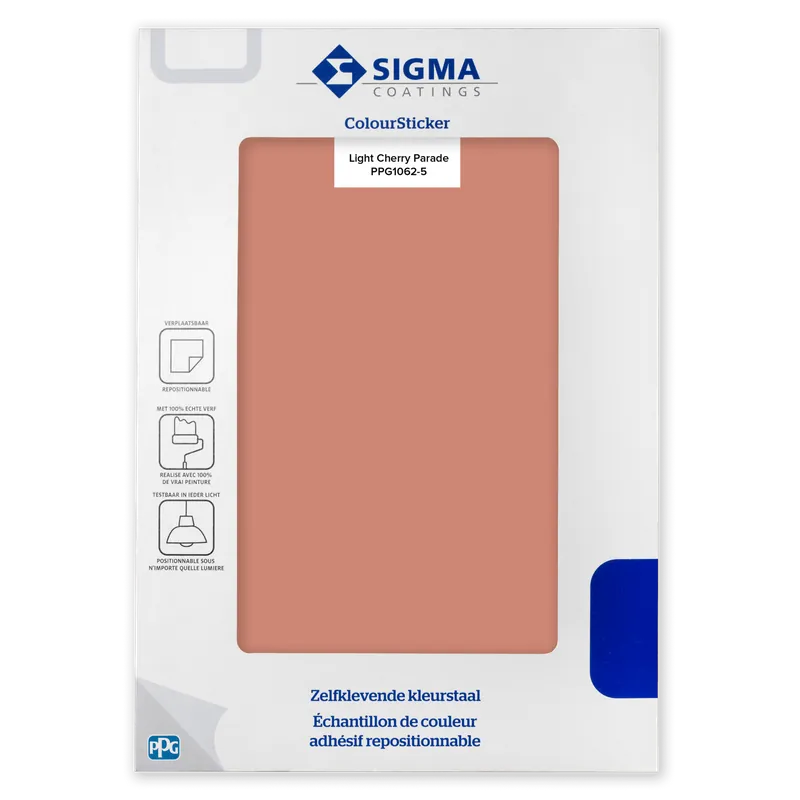 Sigma ColourSticker - Light Cherry Parade 1062-5 Bestel Nu