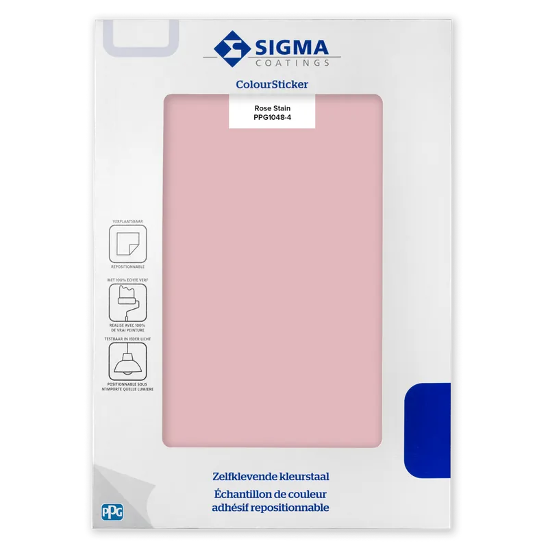 Sigma ColourSticker - Rose Stain 1048-4 Beperkt Aanbod