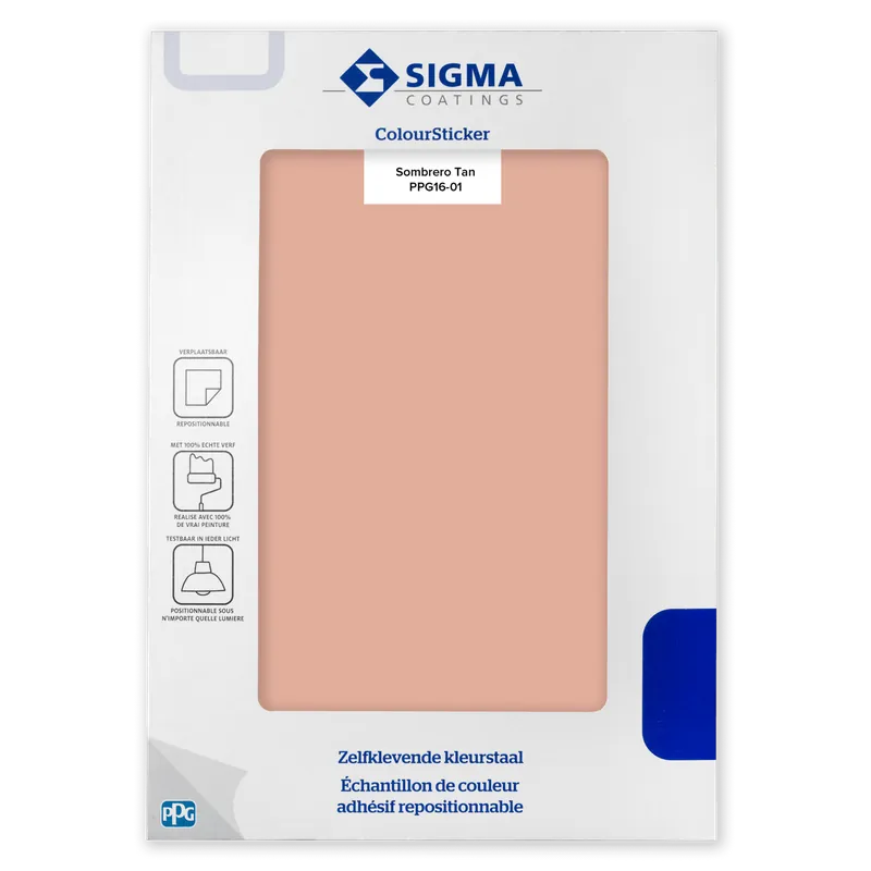 Sigma ColourSticker - Sombrero Tan 16-01 Populair