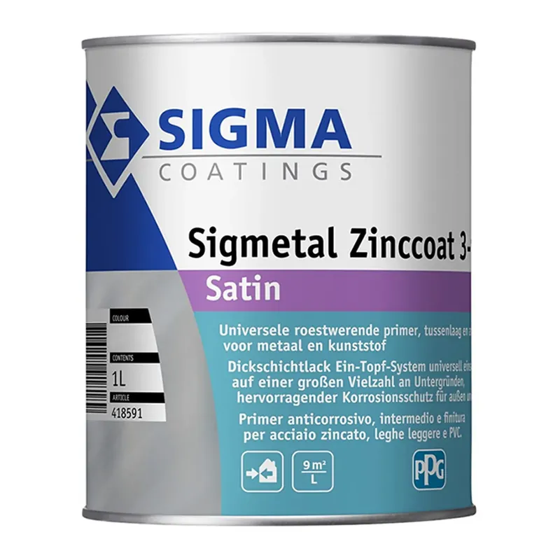 Sigma Sigmetal Zinccoat Satin Korting