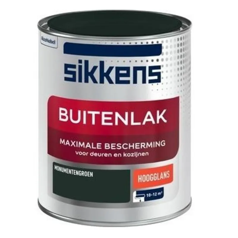 Actieprijs Sikkens Buitenlak Hoogglans - Monumentengroen