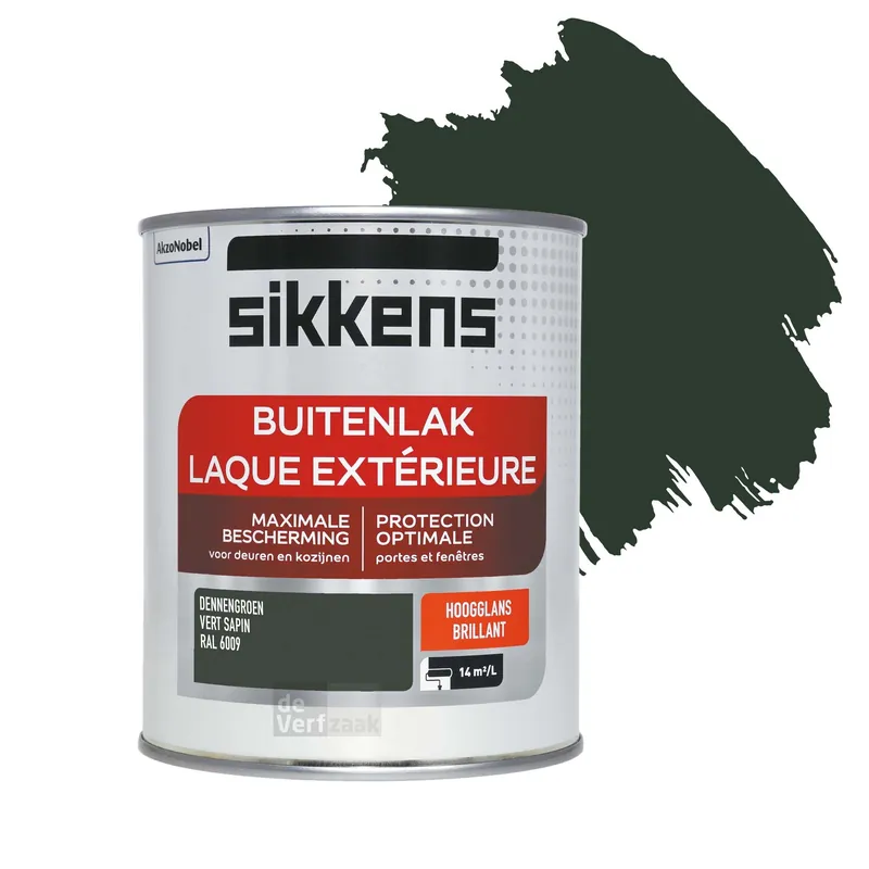 Sikkens Buitenlak Hoogglans - RAL 6009 Finale Uitverkoop