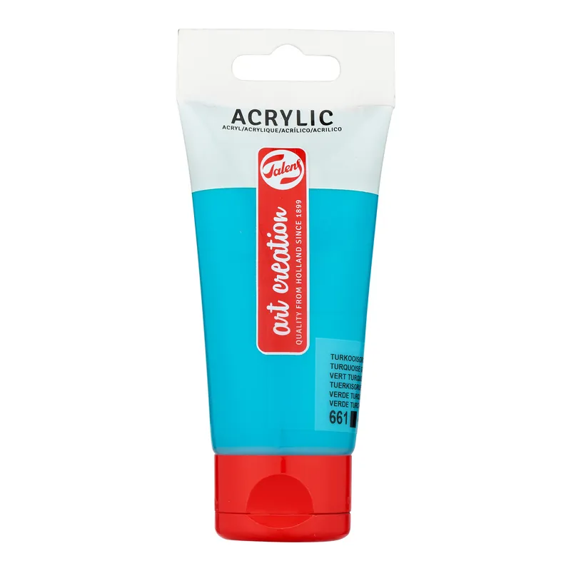 Flitsaanbieding Royal Talens Talens Art Creation Acrylverf Tube 75 ml - Turkooisgroen 661
