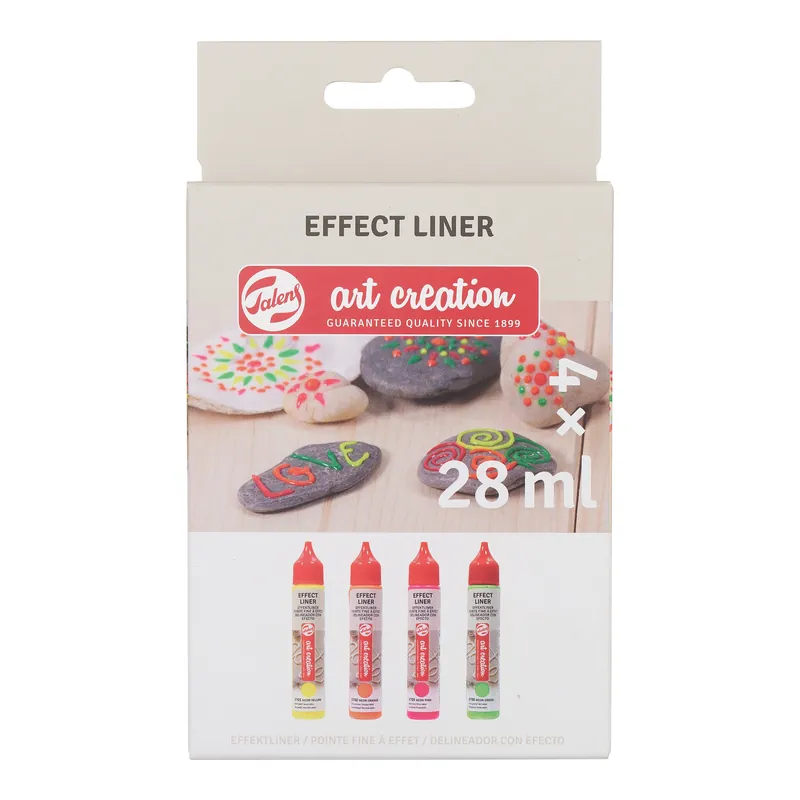 Royal Talens Talens Art Creation Effektliner Set - 4 x 28 ml - Neon Shop Nu