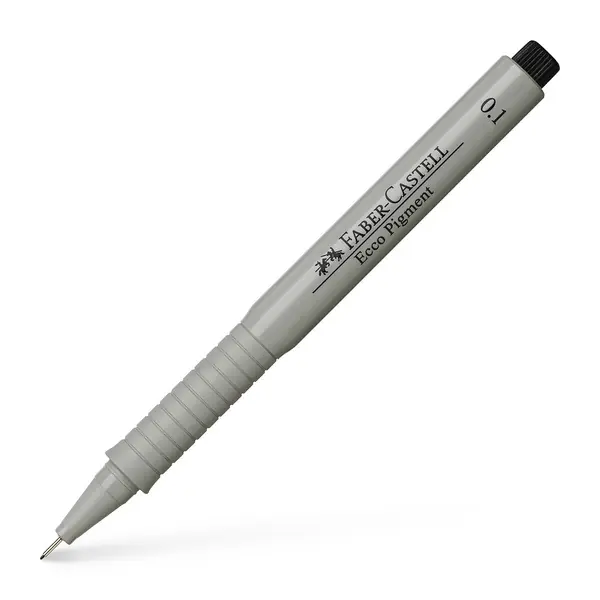 Weekendaanbieding Faber Castell Tekenpen Ecco Pigment - 0,1 mm zwart