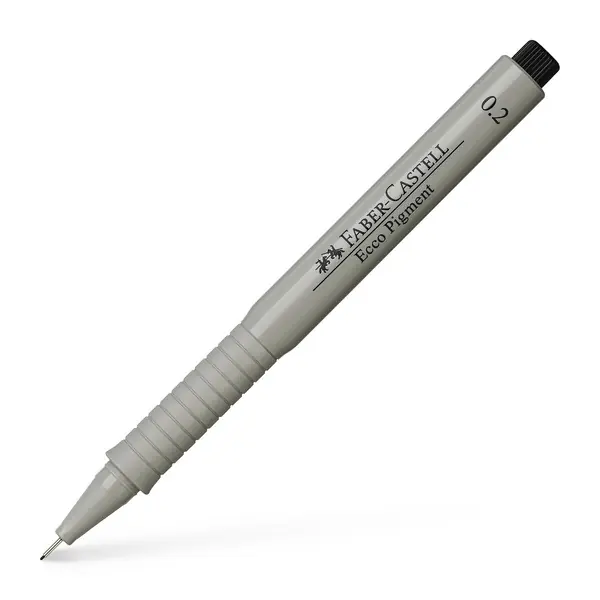 Aanbieding Faber Castell Tekenpen Ecco Pigment - 0,2 mm zwart