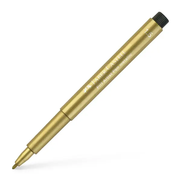 Faber Castell Tekenstift Pitt Artist Pen - 250 goud Hoge Kwaliteit