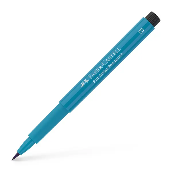 Faber Castell Tekenstift Pitt Artist Pen Brush - 153 kobalt turquoise Beste Prijs