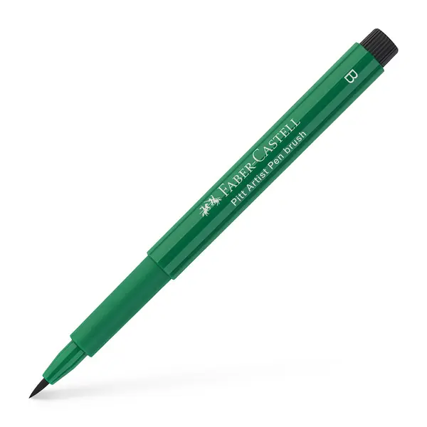 Faber Castell Tekenstift Pitt Artist Pen Brush - 264 phthalogroen donker Meest Verkocht
